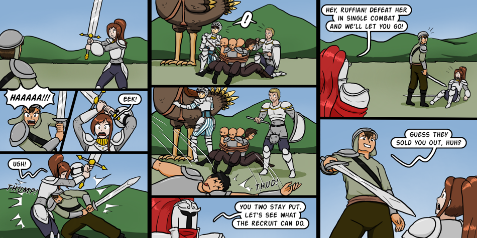 Breadfinder - Episode 176, Page 1: 176-Combat trial